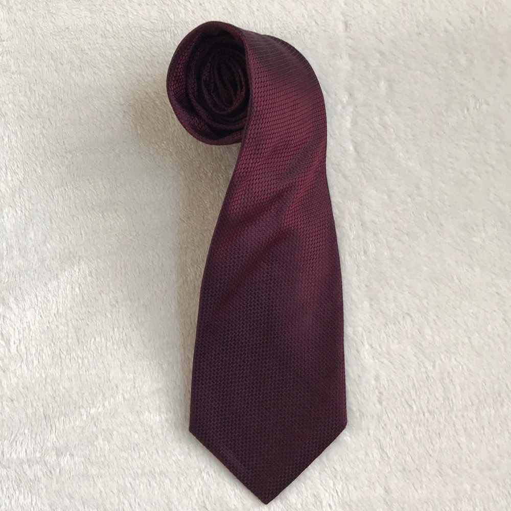 Todays Man Burgundy Tie